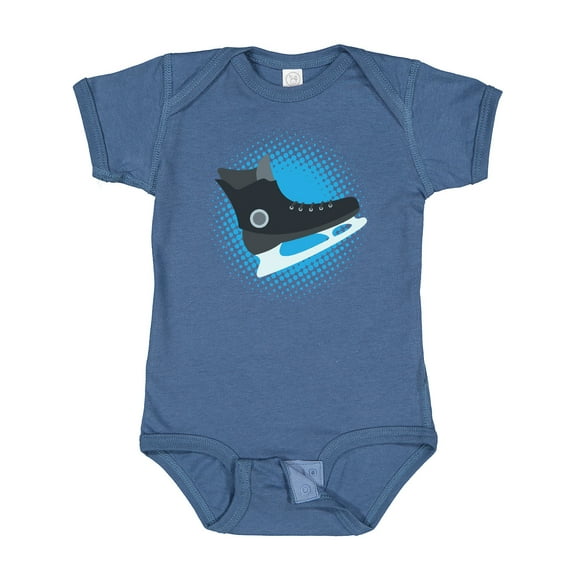 Inktastic Ice Skating Sports Gift Boys Baby Bodysuit