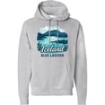 thumbnail image 1 of Inktastic Iceland Blue Lagoon Adult Hoodie Sweatshirt, 1 of 4