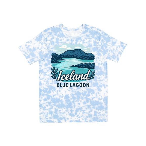 Inktastic Iceland Blue Lagoon Scenic Landscape T-Shirt