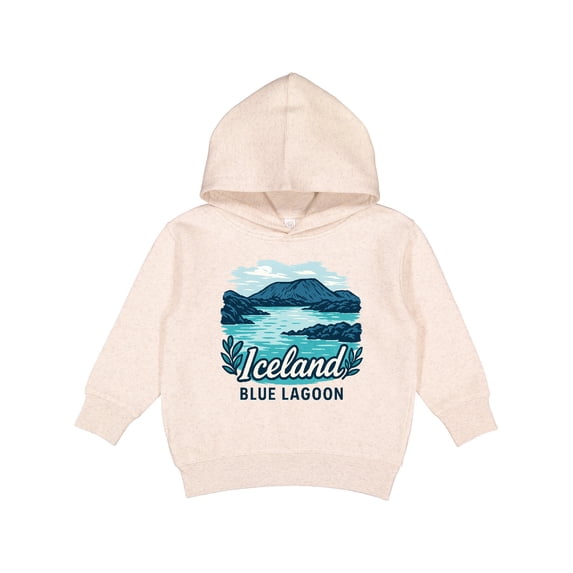 Inktastic Iceland Blue Lagoon Scenic Landscape Toddler Hoodie