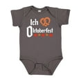 thumbnail image 1 of Inktastic Ich Liebe I Love Oktoberfest Pretzel Heart Boys or Girls Baby Bodysuit, 1 of 5