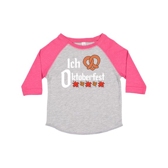 Inktastic Ich Liebe I Love Oktoberfest Pretzel Heart Boys or Girls Toddler T-Shirt