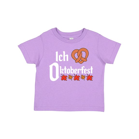 Inktastic Ich Liebe I Love Oktoberfest Pretzel Heart Boys or Girls Toddler T-Shirt