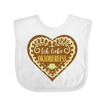 Inktastic Ich Liebe Oktoberfest Boys or Girls Baby Bib