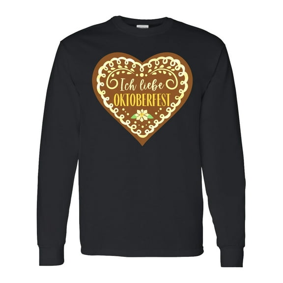 Inktastic Ich Liebe Oktoberfest Long Sleeve T-Shirt