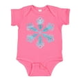 thumbnail image 1 of Inktastic Icy Blue Winter Snowflake Boys or Girls Baby Bodysuit, 1 of 5