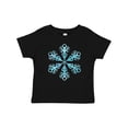 thumbnail image 1 of Inktastic Icy Blue Winter Snowflake Boys or Girls Baby T-Shirt, 1 of 5