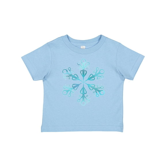 Inktastic Icy Blue Winter Snowflake Boys or Girls Baby T-Shirt