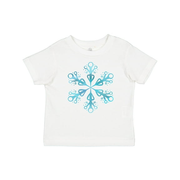 Inktastic Icy Blue Winter Snowflake Boys or Girls Baby T-Shirt