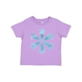 thumbnail image 1 of Inktastic Icy Blue Winter Snowflake Boys or Girls Toddler T-Shirt, 1 of 5