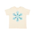 thumbnail image 1 of Inktastic Icy Blue Winter Snowflake Boys or Girls Toddler T-Shirt, 1 of 5