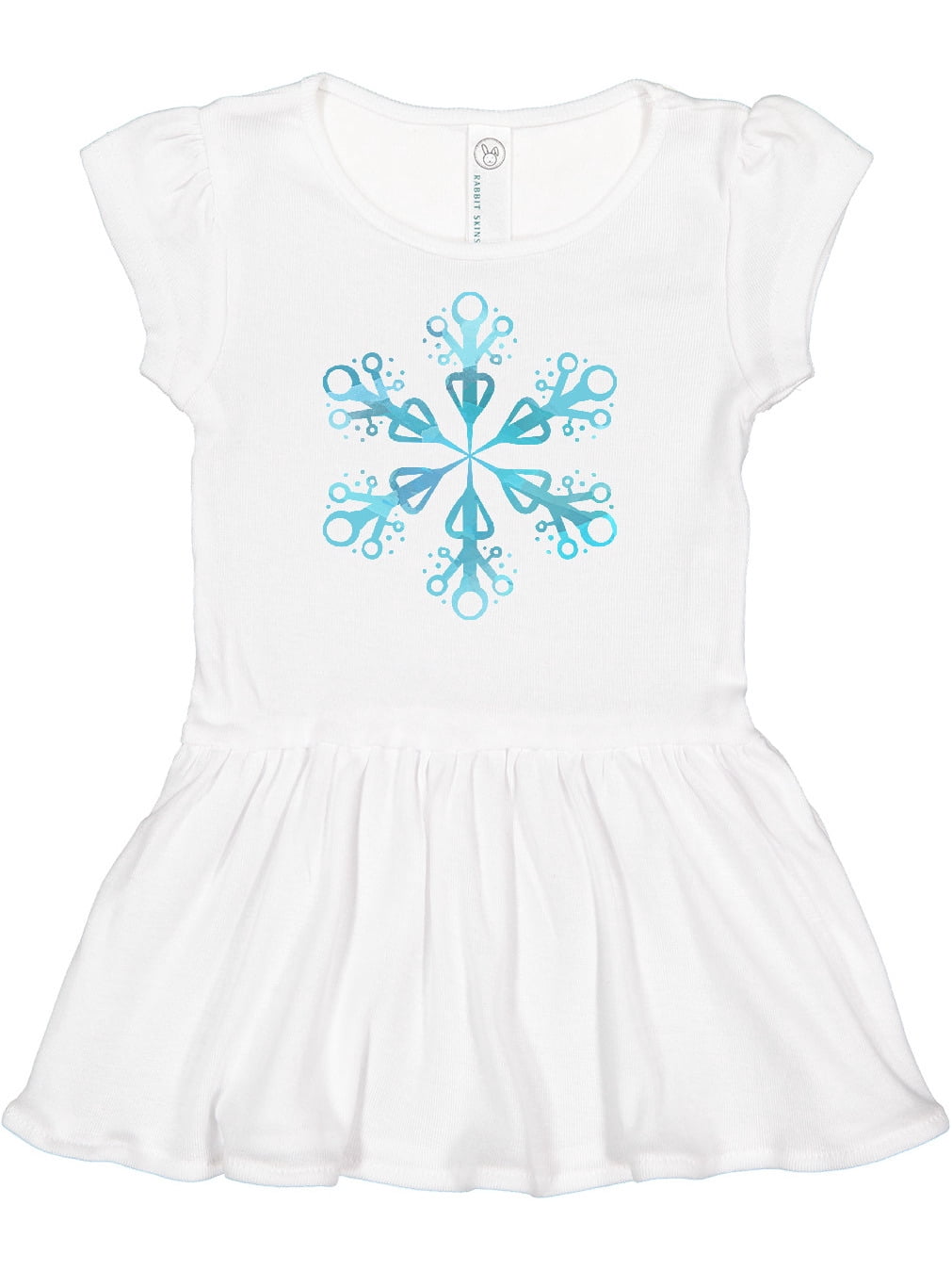 Inktastic Icy Blue Winter Snowflake Girls Baby Dress - Walmart.com Inktastic Icy Blue Winter Snowflake Girls Baby Dress - Walmart.com