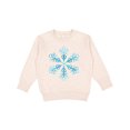 thumbnail image 1 of Inktastic Icy Blue Winter Snowflake Toddler Sweatshirt, 1 of 4