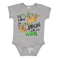 thumbnail image 1 of Inktastic Id Rather Be Hanging with My Mimi Cute Sloths Boys or Girls Baby Bodysuit, 1 of 5