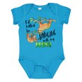 thumbnail image 1 of Inktastic Id Rather Be Hanging with My Mimi Cute Sloths Boys or Girls Baby Bodysuit, 1 of 5