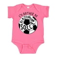 thumbnail image 1 of Inktastic Id Rather Be Playing Soccer Boys or Girls Baby Bodysuit, 1 of 5