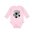 thumbnail image 1 of Inktastic Id Rather Be Playing Soccer Boys or Girls Long Sleeve Baby Bodysuit, 1 of 5