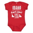 thumbnail image 1 of Inktastic Idaho Awesome Since 1890 Boys or Girls Baby Bodysuit, 1 of 5