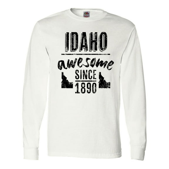 Inktastic Idaho Awesome Since 1890 Long Sleeve T-Shirt