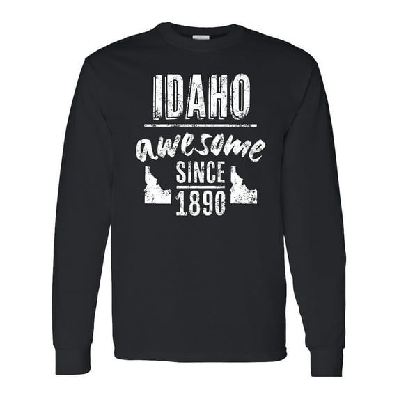 Inktastic Idaho Awesome Since 1890 Long Sleeve T-Shirt