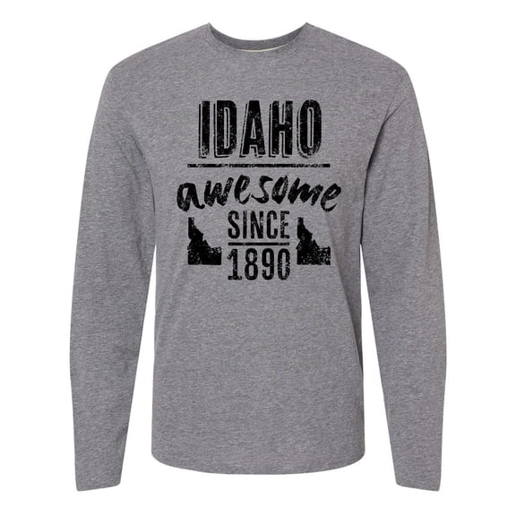 Inktastic Idaho Awesome Since 1890 Long Sleeve T-Shirt