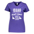 thumbnail image 1 of Inktastic Idaho Awesome Since 1890 Women's V-Neck T-Shirt, 1 of 5