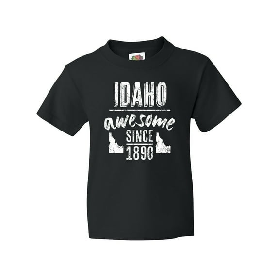 Inktastic Idaho Awesome Since 1890 Youth T-Shirt