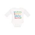 thumbnail image 1 of Inktastic Idaho Grandma Grandpa Loves Me Boys or Girls Long Sleeve Baby Bodysuit, 1 of 5