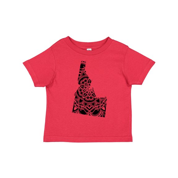 Inktastic Idaho Silhouette Mandala Boys or Girls Toddler T-Shirt
