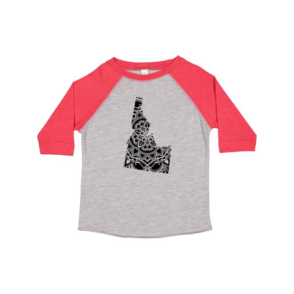 Inktastic Idaho Silhouette Mandala Boys or Girls Toddler T-Shirt