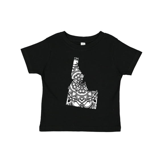 Inktastic Idaho Silhouette Mandala Boys or Girls Toddler T-Shirt
