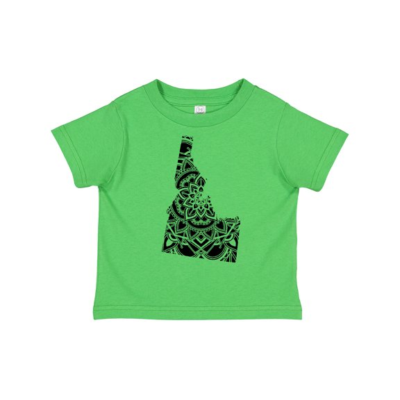 Inktastic Idaho Silhouette Mandala Boys or Girls Toddler T-Shirt