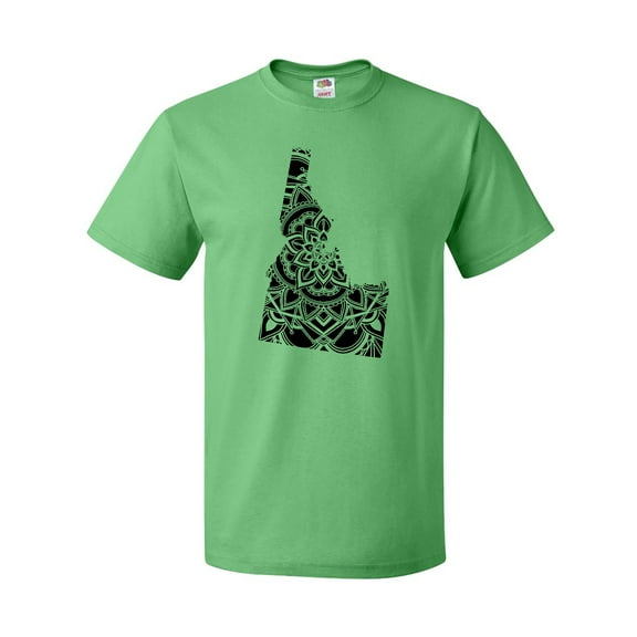 Inktastic Idaho Silhouette Mandala T-Shirt