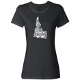 thumbnail image 1 of Inktastic Idaho Silhouette Mandala Women's T-Shirt, 1 of 5