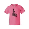 thumbnail image 1 of Inktastic Idaho Silhouette Mandala Youth T-Shirt, 1 of 5