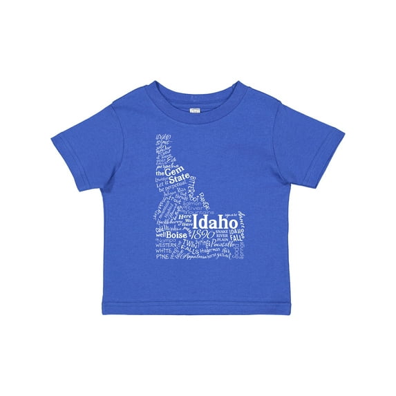 Inktastic Idaho State Word Salad Boys or Girls Toddler T-Shirt
