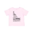 thumbnail image 1 of Inktastic Idaho State Word Salad Boys or Girls Toddler T-Shirt, 1 of 5