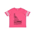 thumbnail image 1 of Inktastic Idaho State Word Salad Boys or Girls Toddler T-Shirt, 1 of 5