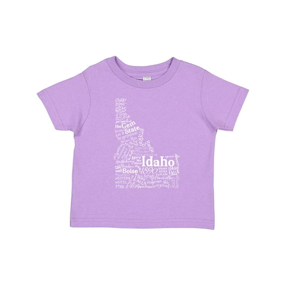 Inktastic Idaho State Word Salad Boys or Girls Toddler T-Shirt