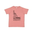 thumbnail image 1 of Inktastic Idaho State Word Salad Boys or Girls Toddler T-Shirt, 1 of 5