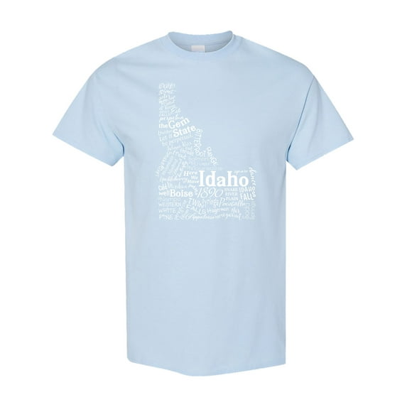 Inktastic Idaho State Word Salad T-Shirt