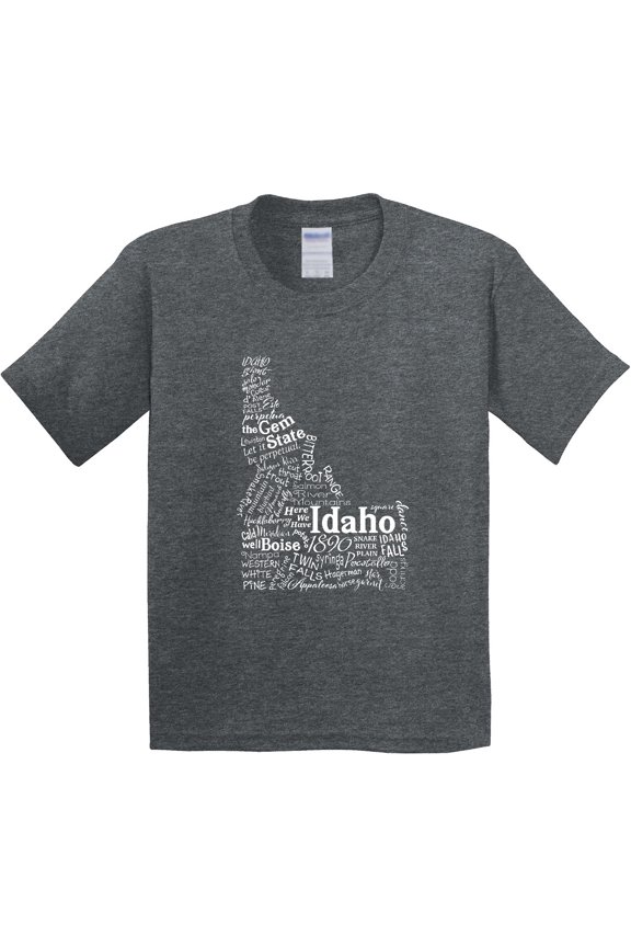 Idaho State Word Salad Youth T-Shirt