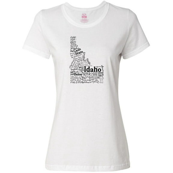 Inktastic Idaho State word salad Women's T-Shirt