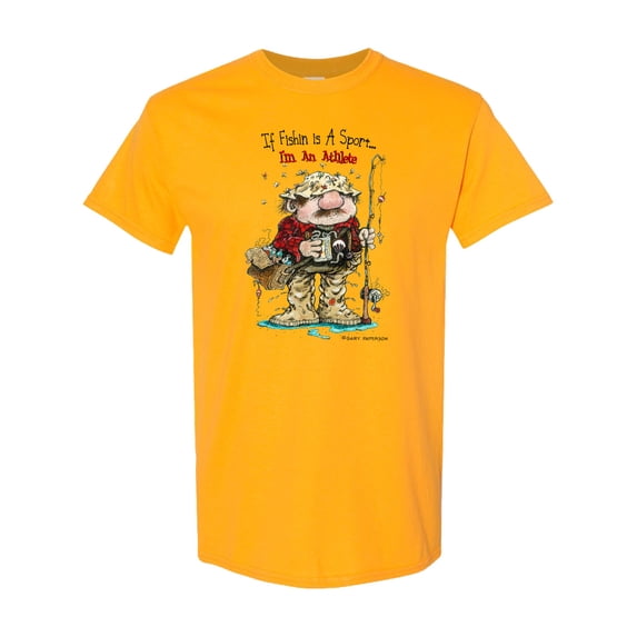 Inktastic If Fishing is a Sport I'm an Athlete T-Shirt