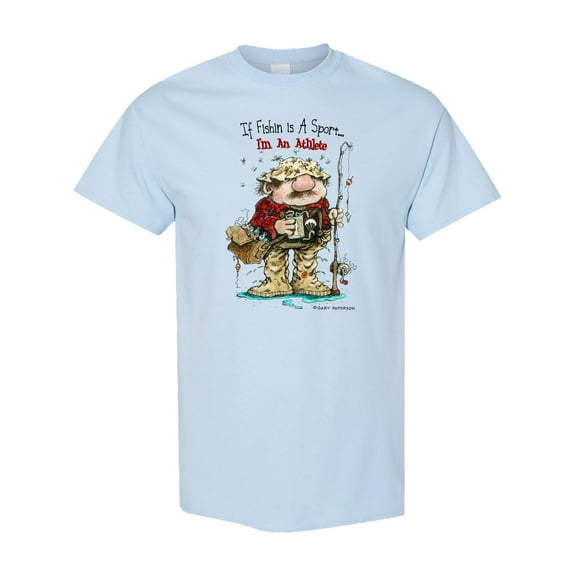 Inktastic If Fishing is a Sport I'm an Athlete T-Shirt