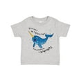 thumbnail image 1 of Inktastic If I Can't Be a Unicorn, I'm Gonna Be a Narwhal Boys or Girls Toddler T-Shirt, 1 of 5