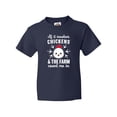 thumbnail image 1 of Inktastic If It Involves Chickens & The Farm Count me in Youth T-Shirt, 1 of 5