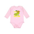 thumbnail image 1 of Inktastic Iguana Funny Pet Boys or Girls Long Sleeve Baby Bodysuit, 1 of 5