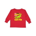 thumbnail image 1 of Inktastic Iguana Funny Pet Boys or Girls Long Sleeve Toddler T-Shirt, 1 of 5