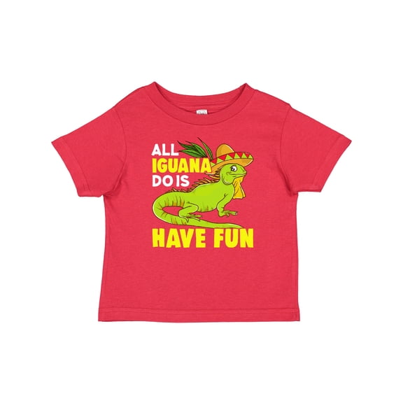 Inktastic Iguana Funny Pet Boys or Girls Toddler T-Shirt